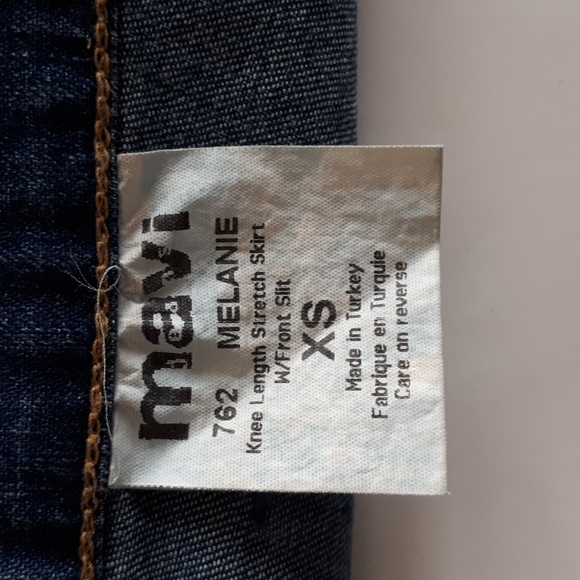 Mavi - Women's Stretchy Denim Skirt - Picture 7 of 8